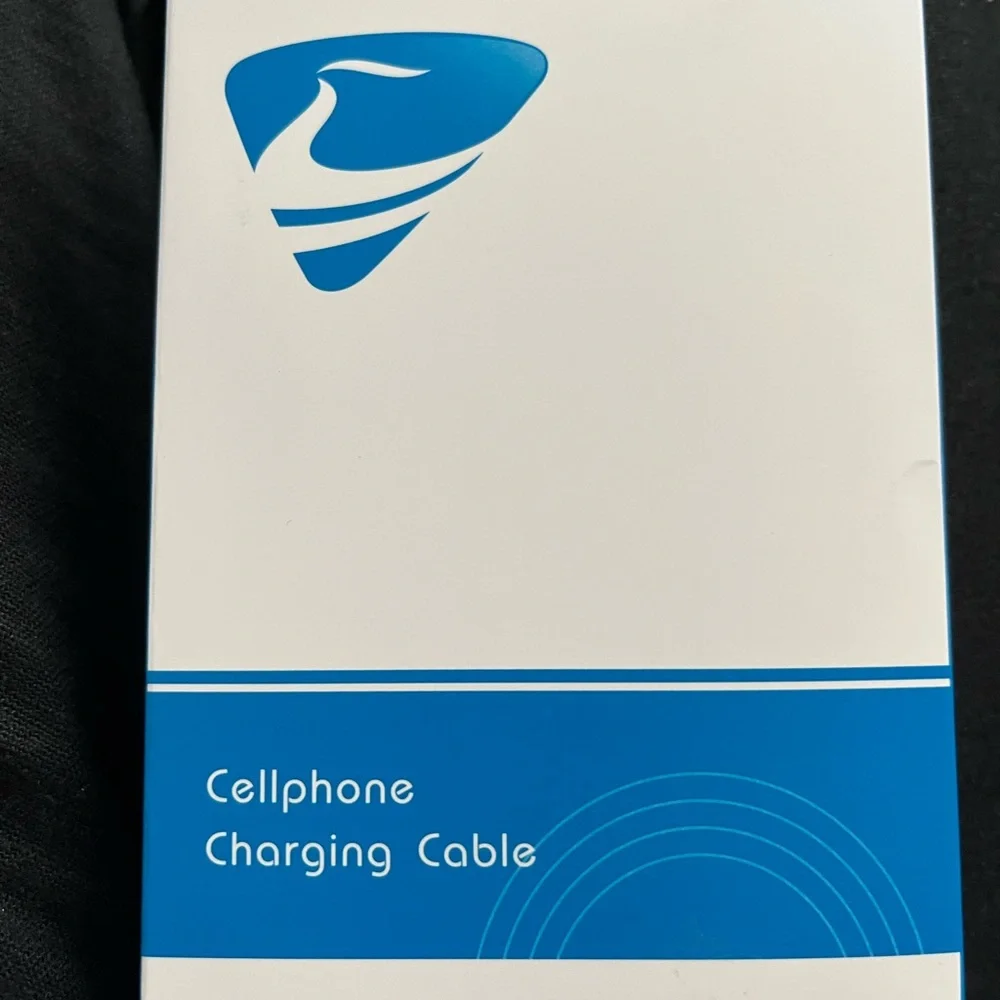 White Braided Charging Cables